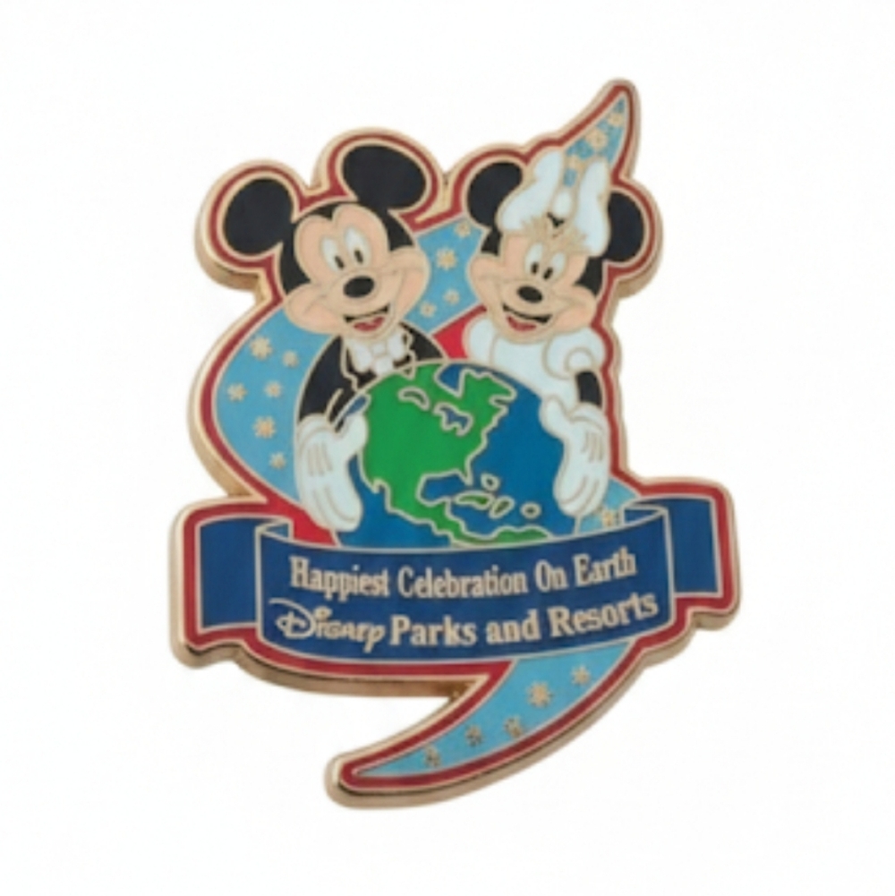 Vintage Disney Parks and Resorts Celebration Pin 2005